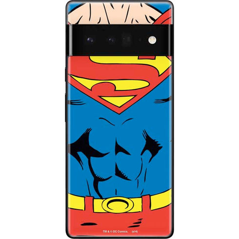 DC Comics Superman Vintage Chest Google Pixel 6 Pro Skin